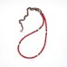 画像2: 【White Hearts】2way Necklace BROWN RED Purple red x White (2)