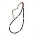 画像2: 【Seed beads】2way Necklace BLACK Brown red x White (2)