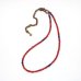 画像2: 【White Hearts】2way Necklace BROWN RED Purple red x Blue (2)