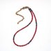 画像2: 【White Hearts】2way Necklace DEEP RED Black x Blue (2)