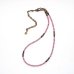 画像2: 【Seed beads】2way Necklace MASAI PINK Black x Olive (2)