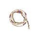画像3: 【Seed beads】2way Necklace WHITE Brown red x Light blue (3)