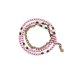 画像3: 【Seed beads】2way Necklace MASAI PINK Black x White (3)