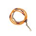 画像3: 【White Hearts】2way Necklace ORANGE Deep red x Black (3)