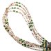 画像1: 【Seed beads】2way Necklace WHITE Green x Yellow beige (1)