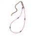 画像2: 【Seed beads】2way Necklace MASAI PINK Purple red x Blue (2)