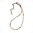 画像2: 【Seed beads】2way Necklace WHITE Yellow x blue (2)