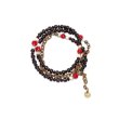 画像3: 【Seed beads】2way Necklace BLACK White x Red (3)