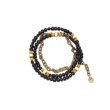 画像3: 【Seed beads】2way Necklace BLACK Yellow x White (3)